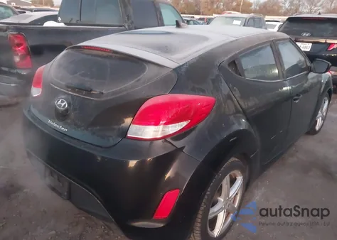 2017 Hyundai Veloster from USA, damaged, VIN KMHTC6AD2HU311776